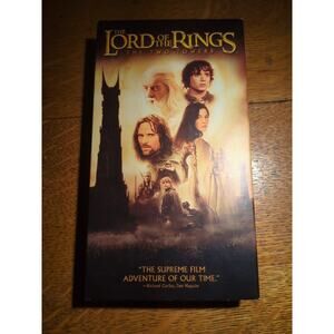 Lord of the Rings: the Two Towers (VHS, 2002)